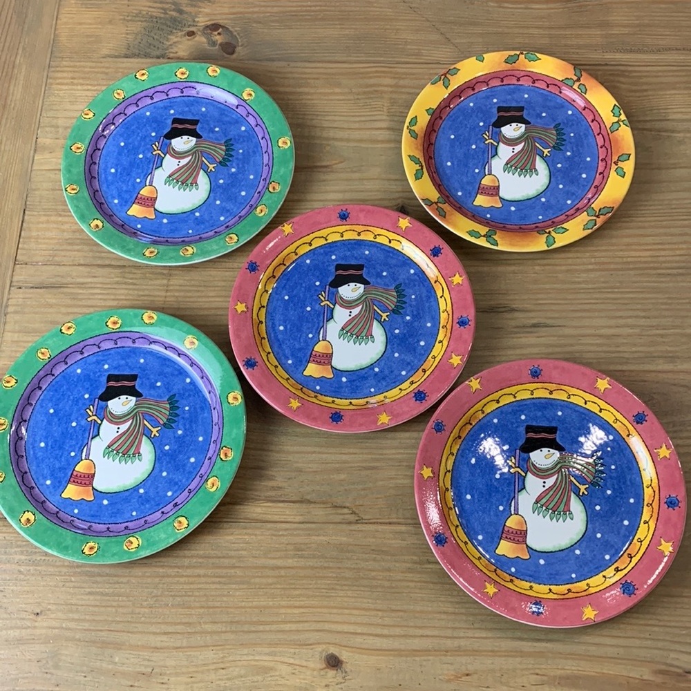 The Sweet Shoppe by Sango Christmas Plates